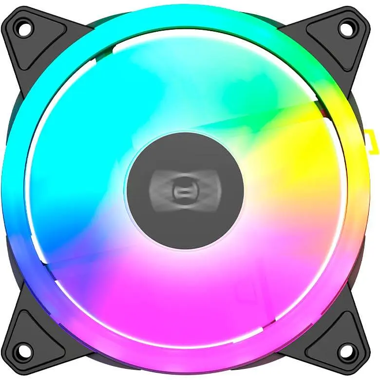 Комплект вентиляторів PcCooler F3 T120 120мм ARGB BK 3IN1 (F3 T120 ARGB BK 3IN1) - фото 2