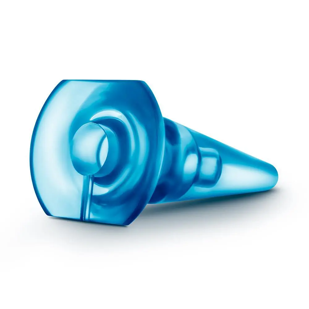 Анальний плаг B yours Basic Anal Plug Blue - фото 4