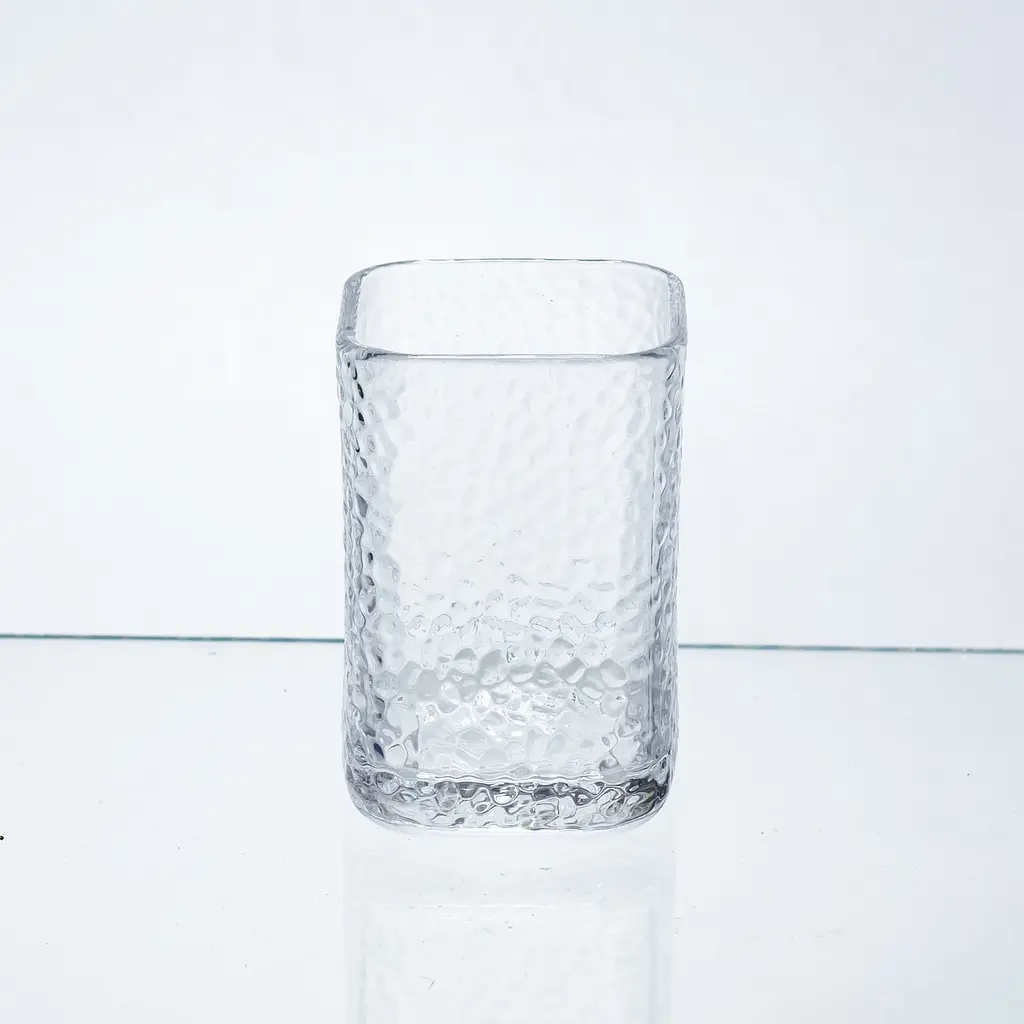 Набір склянок для напоїв Yiwu Frozen Cube 6 штук по 195 мл для лимонадів соку води коктейлів склянки скляні для води HP-17-41 - фото 3