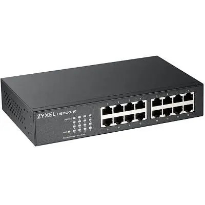 Комутатор мережевий ZyXel GS1100-16 (GS1100-16-EU0103F) - фото 3