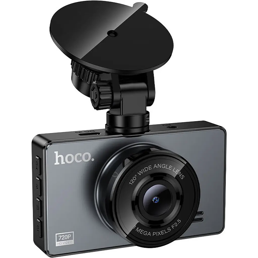 Автомобільний відеореєстратор Hoco DV14 Metal Grey (653961) - фото 2