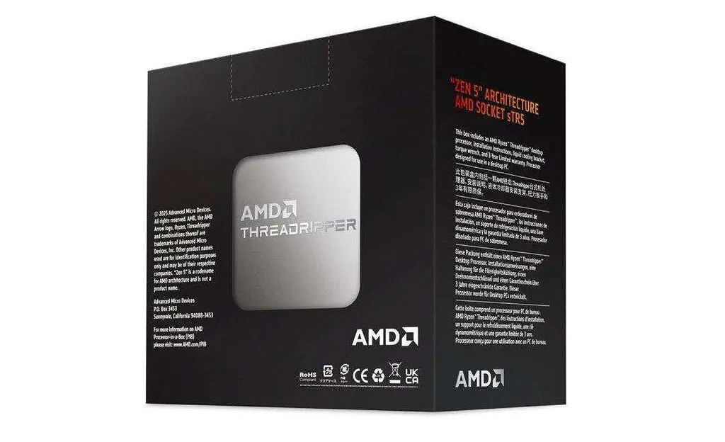Процессор AMD Ryzen Threadripper 9960X (100-100001595WOF) - фото 2