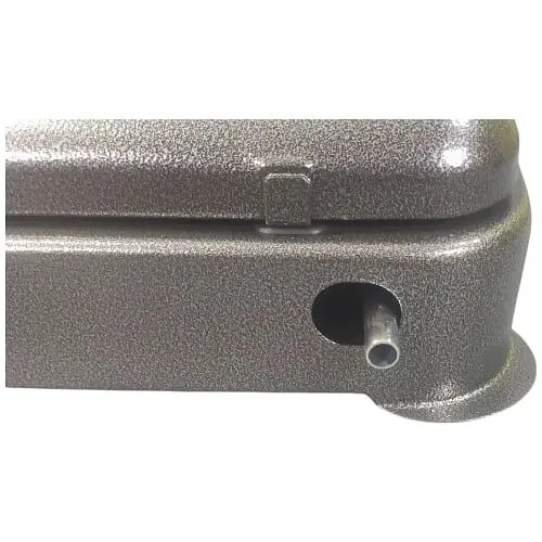 Настільна газова плита на чотири конфорки Domotec MS-6604 газова 0,54 кВт х 4 Коричнева - фото 3