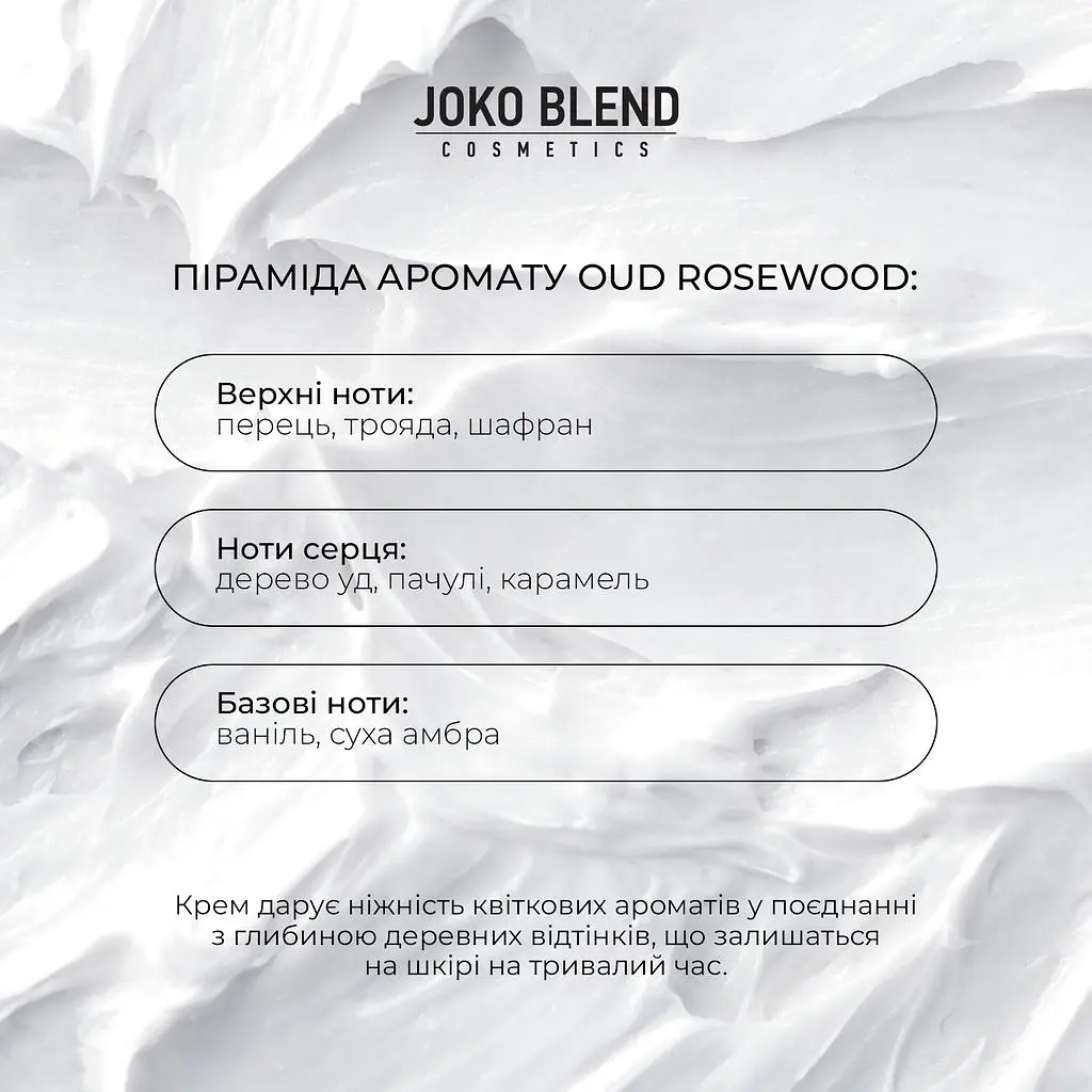 Крем для рук парфумований Joko Blend Oud Rosewood 30 мл - фото 6