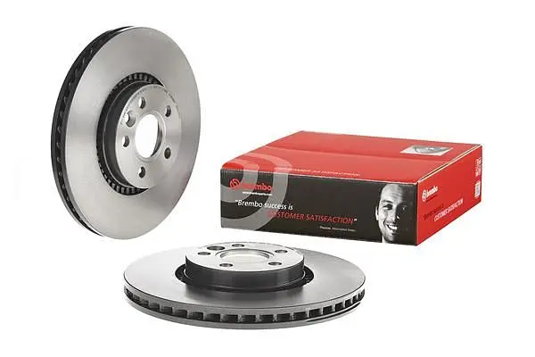 Диск гальмівний вентильований Volvo S60 II, V60 I, Xc70 II, V70 III 06-19р Brembo (09.A426.11) - фото 2