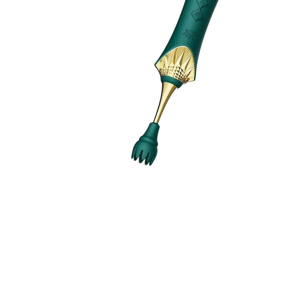 Вибратор Zalo Bess 2 21.8 см зеленый - фото 8