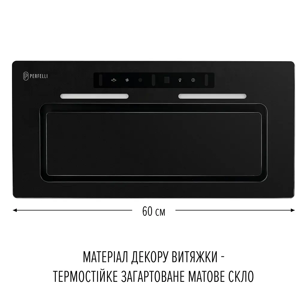 Витяжка повновбудована PERFELLI NUOVA 6QWRBM NERO SILENZIO - фото 9