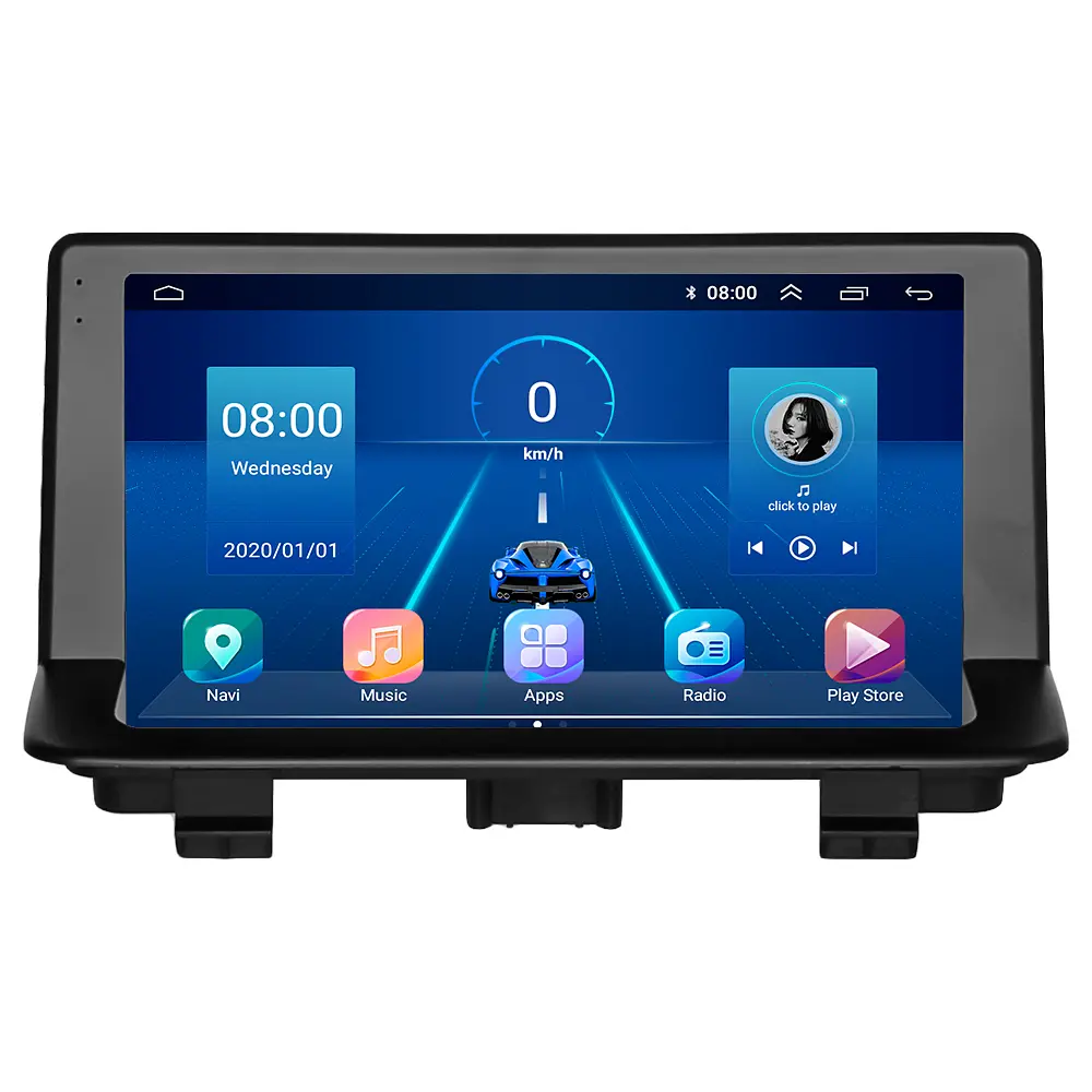 Штатна автомагнітола XPRO Hyundai Tucson/IX35 2015-2017 (9") Android 10.1 (4/32) біла (MER-14112_5461) - фото 3