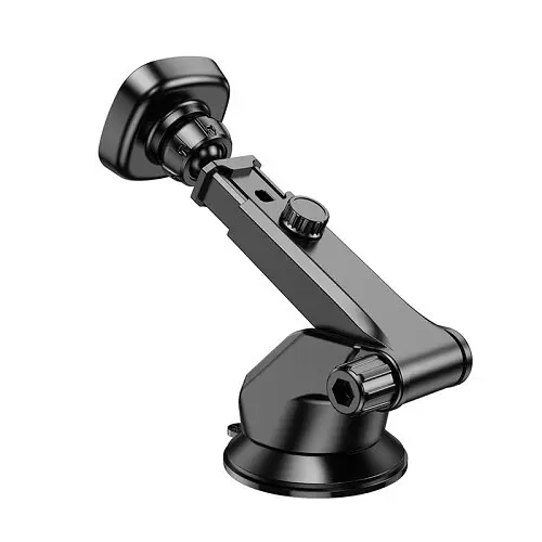 Автотримач Borofone BH97 NT Ice magnetic car holdercenter console чорний - фото 2