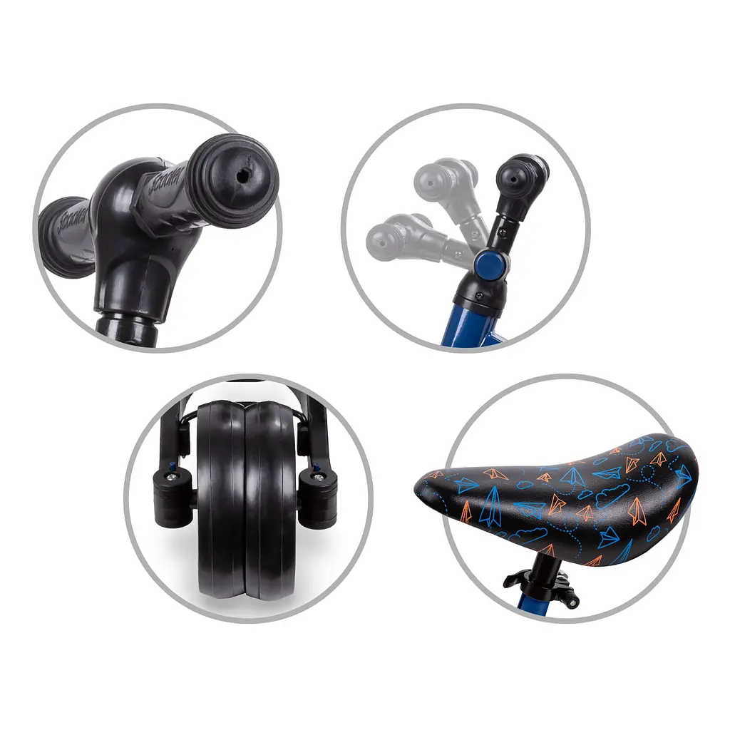 Дитячий велосипед Kidwell Pico 3 в 1 blue (4718) - фото 6