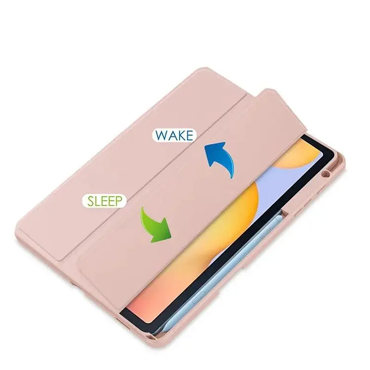 Чехол-книжка BeCover Soft Edge с креплением для стилуса для Samsung Galaxy Tab S6 Lite -2024 10.4" P620/P625/P627 Rose Gold (710840) - фото 5
