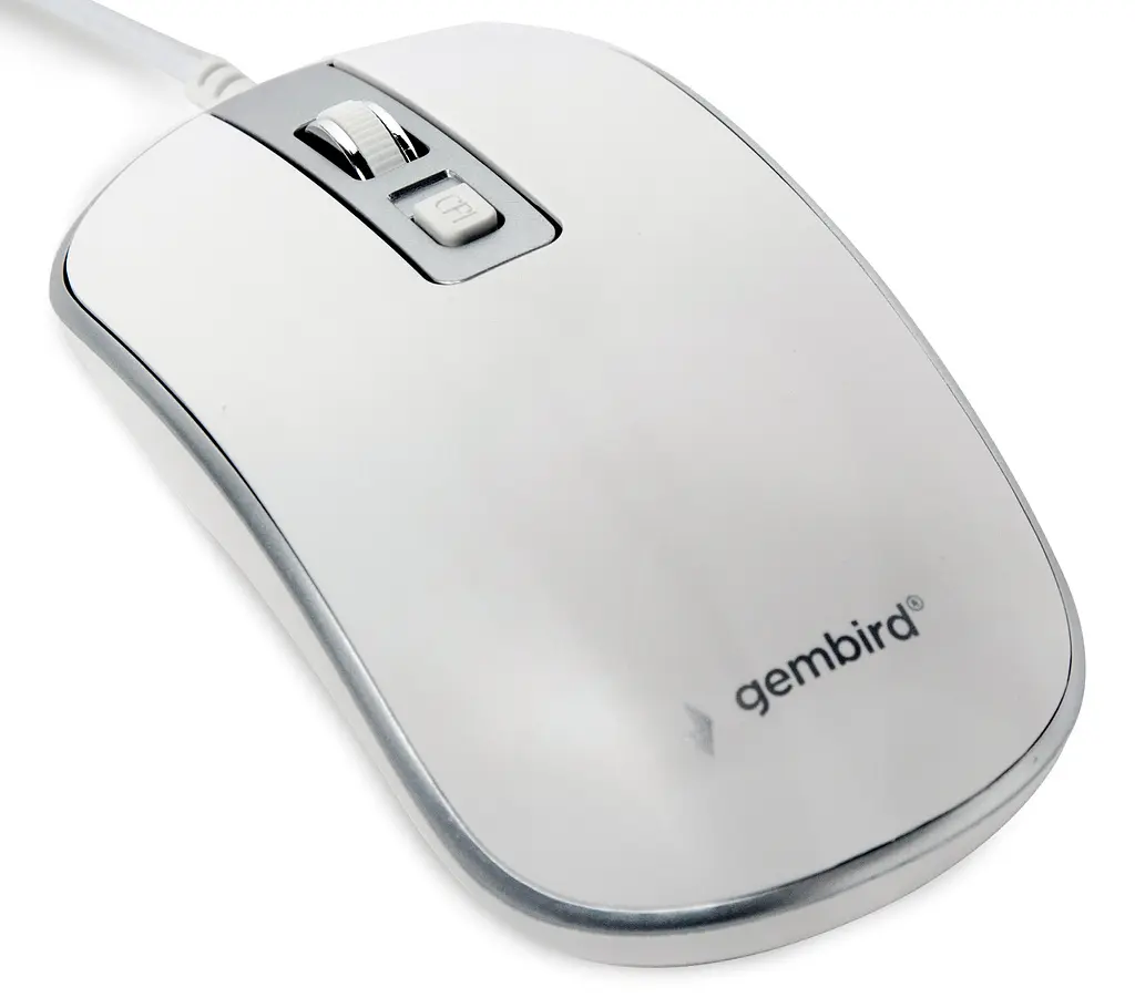 Миша Gembird MUS-4B-06-WS USB White/Grey - фото 3