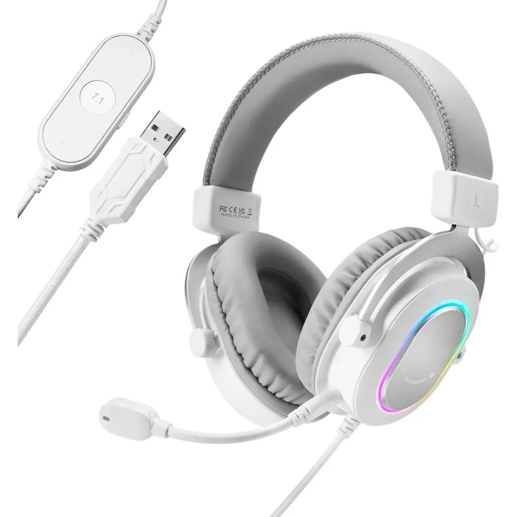 Навушники HF Stereo Fifine H6 White UA - фото 3