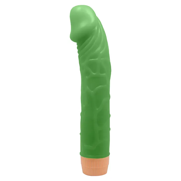 Вібратор - Barbara Bill Vibrator 8,8" Green - фото 3