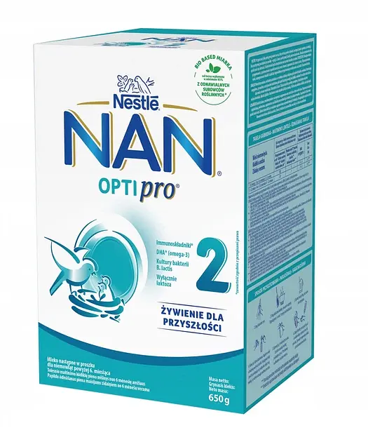 Суха молочна суміш NAN Opti Pro 2/ 650 г