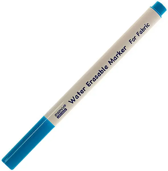 Маркер водорозчинний Water Erasable для розмітки тканини Білий 1 мм Marvy - фото 2