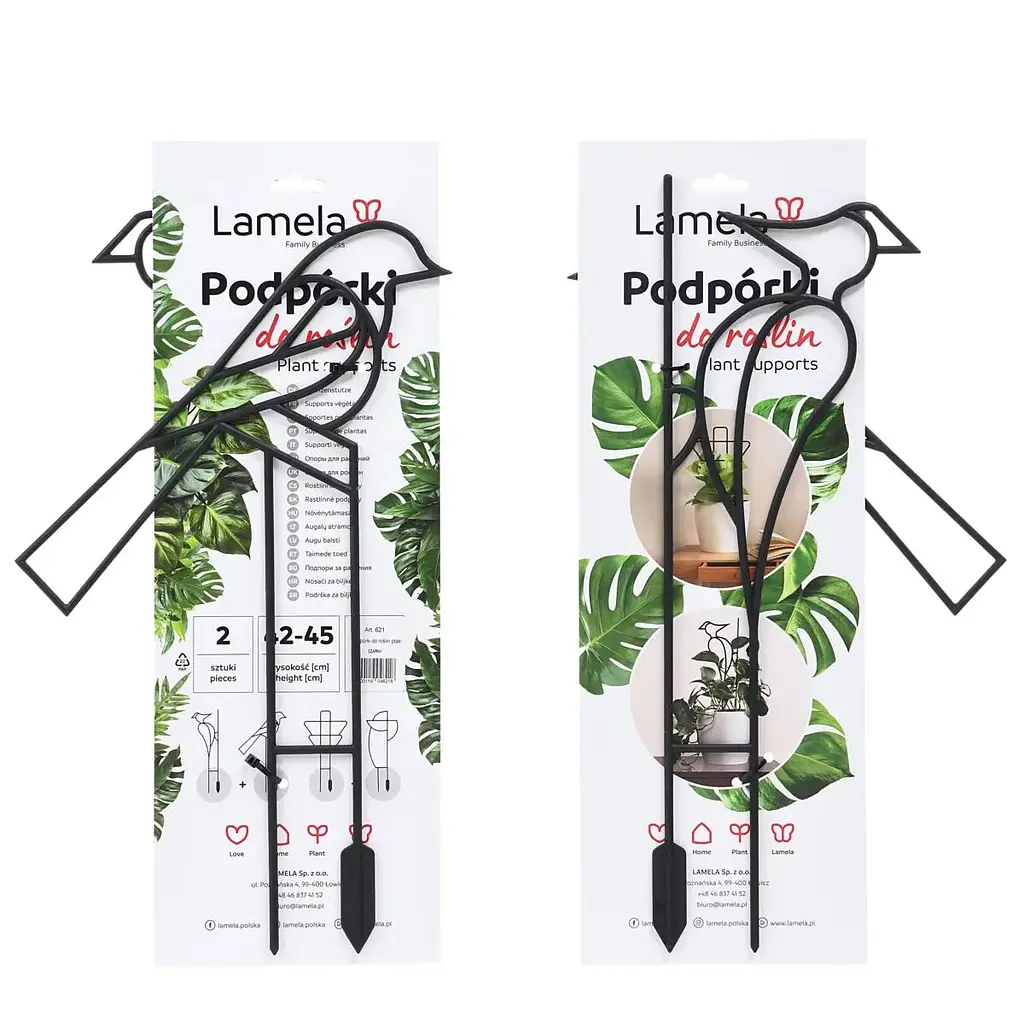 Опора для рослин Lamela Чарівні птахи 2 шт. (9046218)