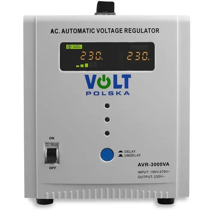 Стабилизатор напряжения Volt Polska AVR 3000VA 8-11% - фото 2