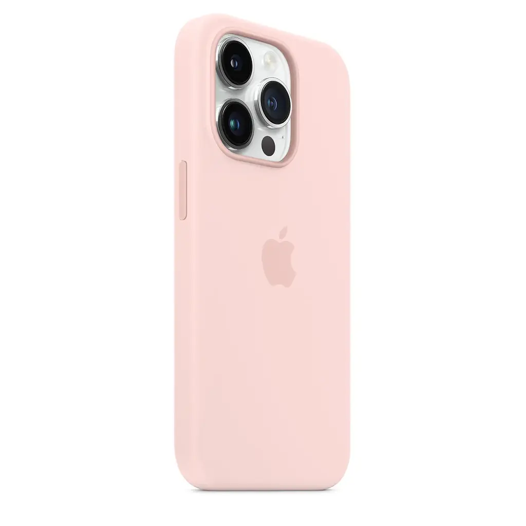 Чохол Silicone Case з MagSafe для Apple iPhone 14 Pro Max (Chalk Pink) ААА [72716] - фото 4