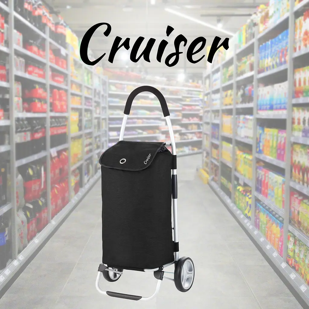 Сумка-візок ShoppingCruiser Foldable Black (604320) - фото 10