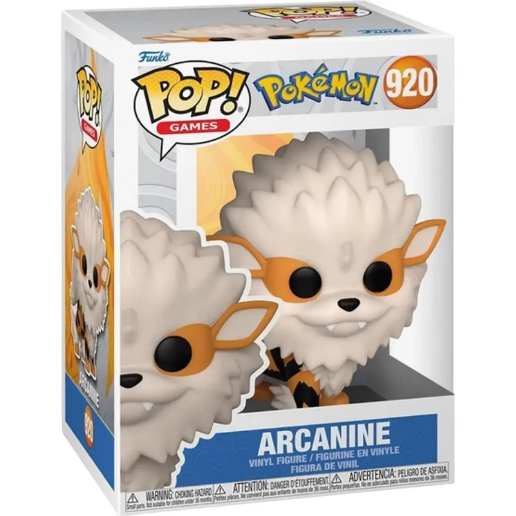 Фігурка Funko Pop! Pokemon: Арканайн 9.6см (69079) [118032] - фото 2