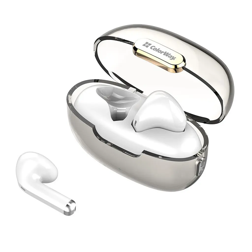 Навушники ColorWay Slim TWS-2 Earbuds White (CW-TWS2WT) - фото 3