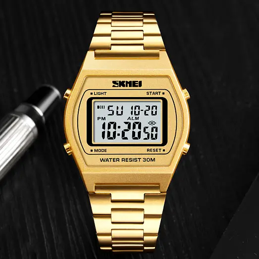 Годинник наручний 1328GD Gold Skmei acs0030808 - фото 4