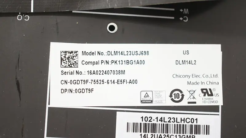 Клавіатура для ноутбука DELL (XPS: 15 9550) rus, black, без фрейма, підсвічування клавіш - фото 3