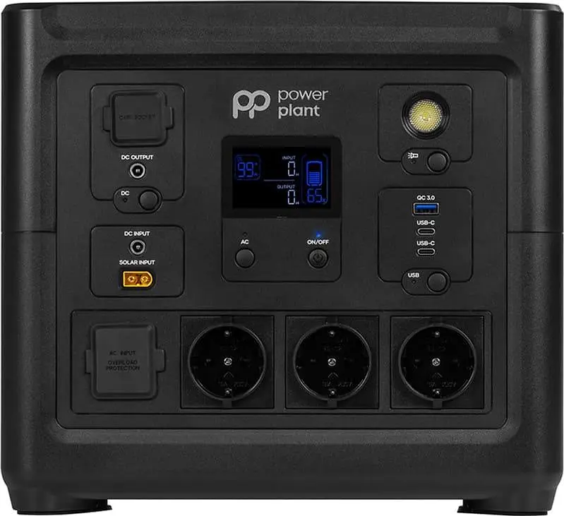 Зарядна станція PowerPlant HS800 / 1000 Вт / 835 Вт/ч / LiFePO4 (PB930890) UA - фото 2