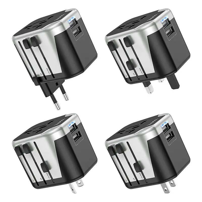 УЗП HOCO AC5 Level dual port universal conversion charger Чорний - фото 2