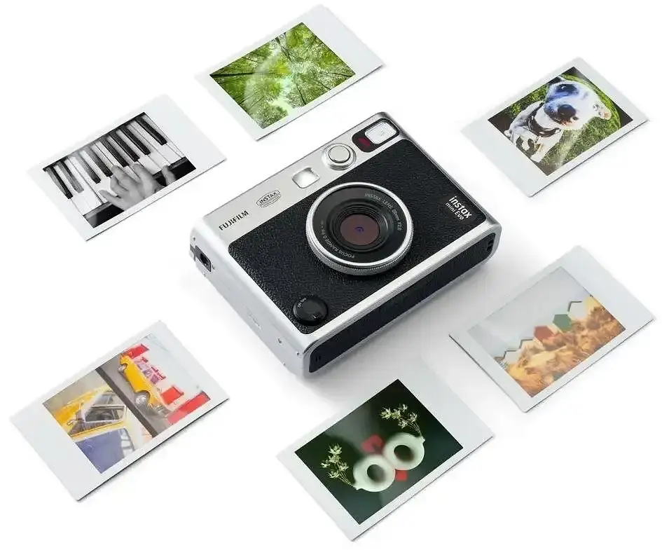 Камера моментальной печати Fujifilm Instax mini EVO Black + чехол + Instax Mini 20 шт - фото 6