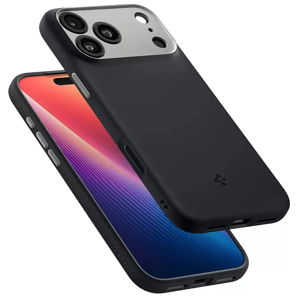 Чохол Spigen для iPhone 17 Pro Max, Nano Pop MagFit, Black Sesame teh0019338 - фото 4