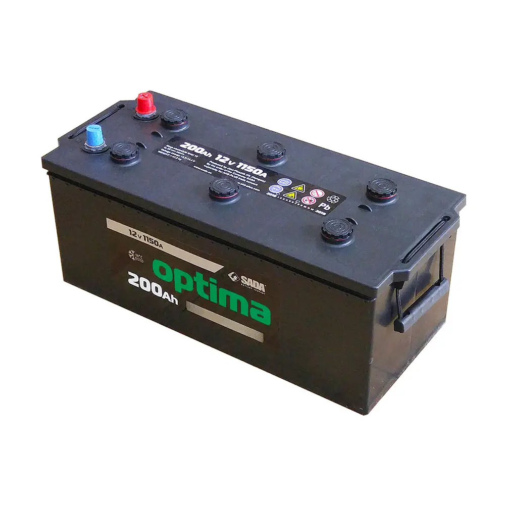 Автомобильный аккумулятор Optima Truck 6СТ-200 (+/-) Евро3 12В 200Ач 1150А - фото 3