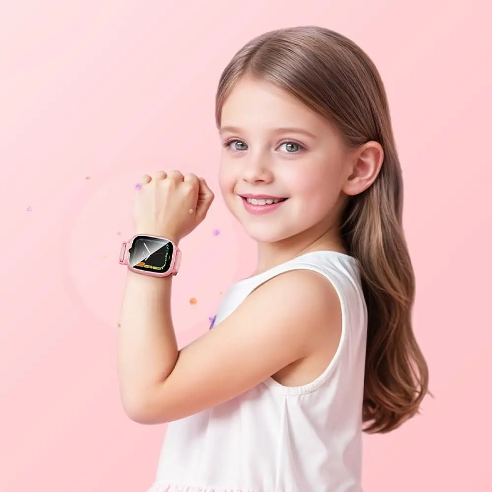 Дитячий смарт-годинник Hoco Y106 4G Pink [165949] - фото 4