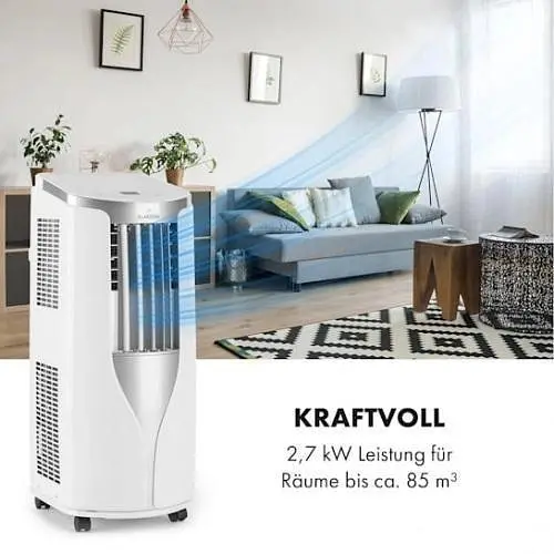 Кондиционер мобильный Klarstein Breeze 9 9000 BTU/2,6 кВт (10029704) - фото 3