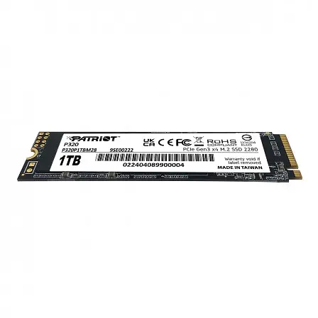 SSD диск M.2 Patriot P320 1TB NVMe 2280 Gen3.0 x4 3D TLC P320P1TBM28 - фото 4