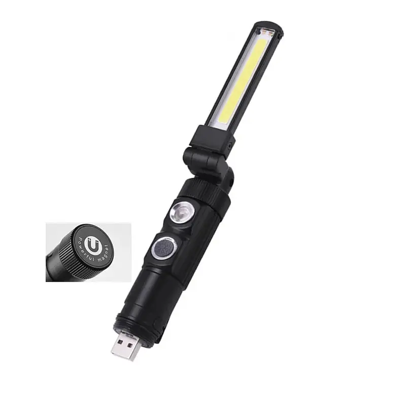 Ліхтар на магніті портативний складаний No Brand USB LED Work Lamp W549 складаний 5 режимів - фото 6