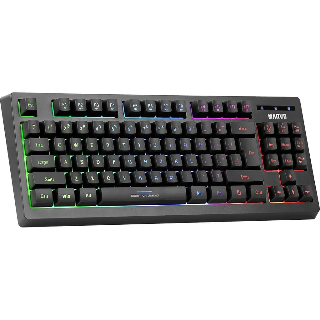 Клавіатура Marvo K607 3 colors-LED USB (K607) - фото 2