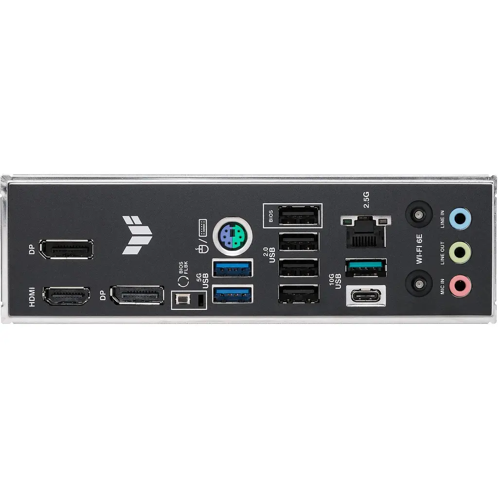 Материнська плата Asus TUF Gaming B850M-E WIFI sAM5 B850 4xDDR5 M.2 HDMI DP WiFi BT mATX - фото 7