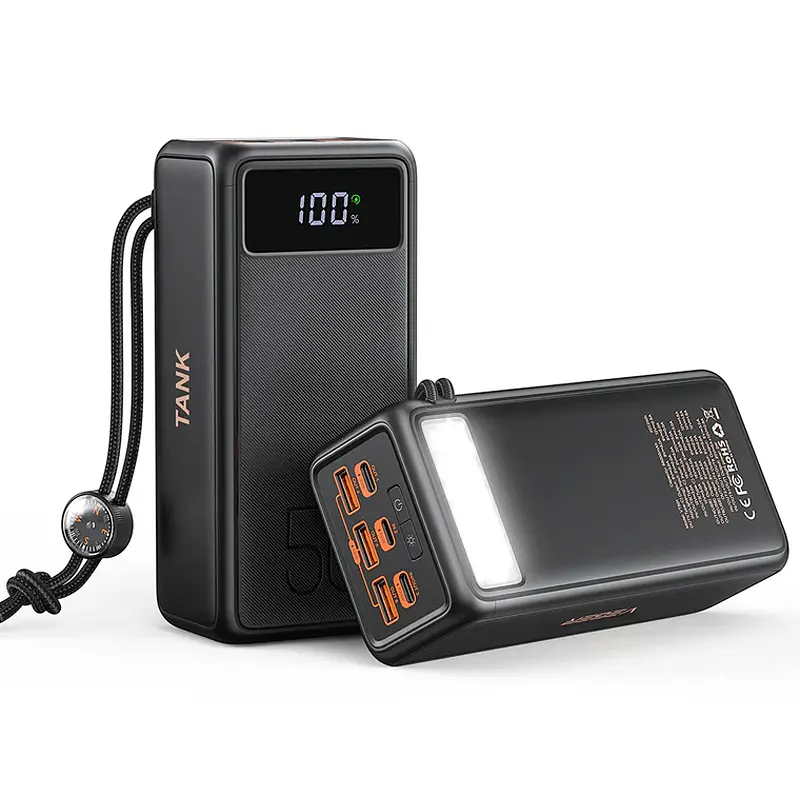 УМБ VEGER Built-in LED Flash 56000mAh 202,2Wh 3.7V Black (VG-W5001C) - фото 4
