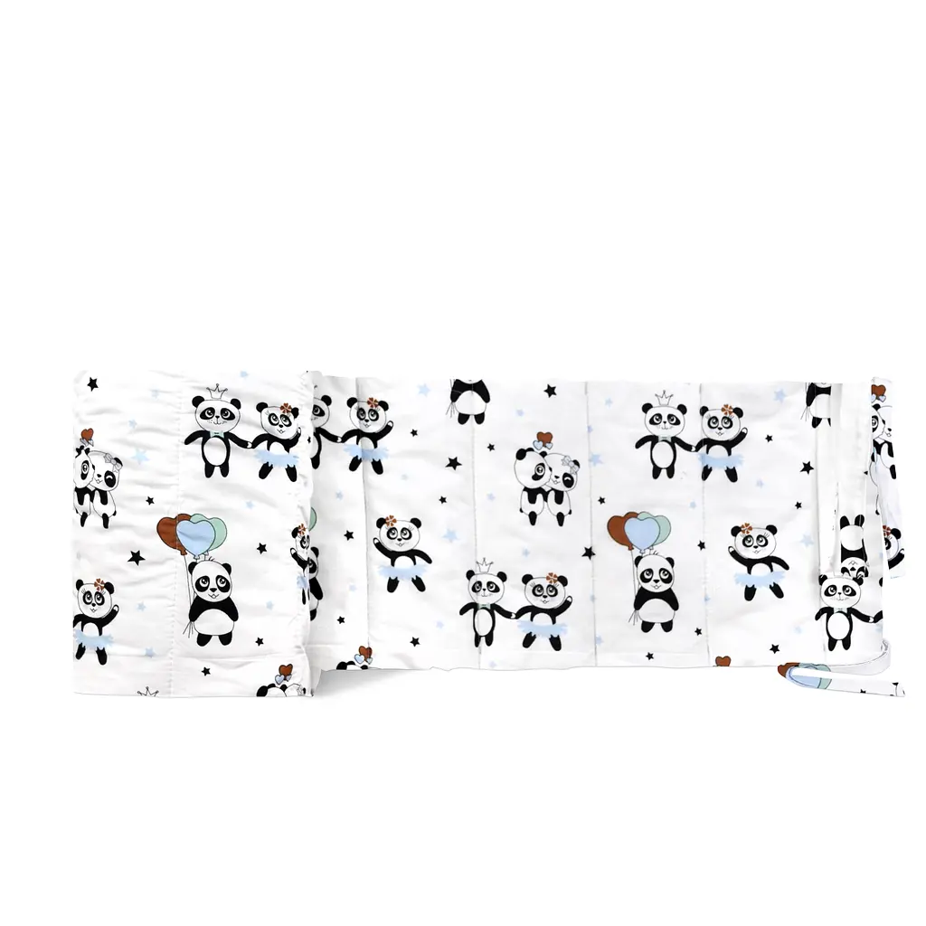 Бортики в дитяче ліжечко 30x60 BLUE PANDA COSAS (4822052275702)