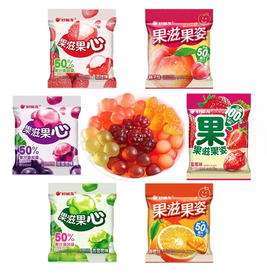 Жувальні цукерки Orion Strawberry Flavoured Gummy Candy 18г - фото 4