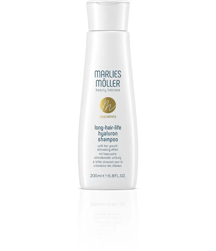 Шампунь для стимуляції росту волосся з гілуроном Long Hair Life Hyaluron Shampoo Marlies Moller 200 мл - фото 2