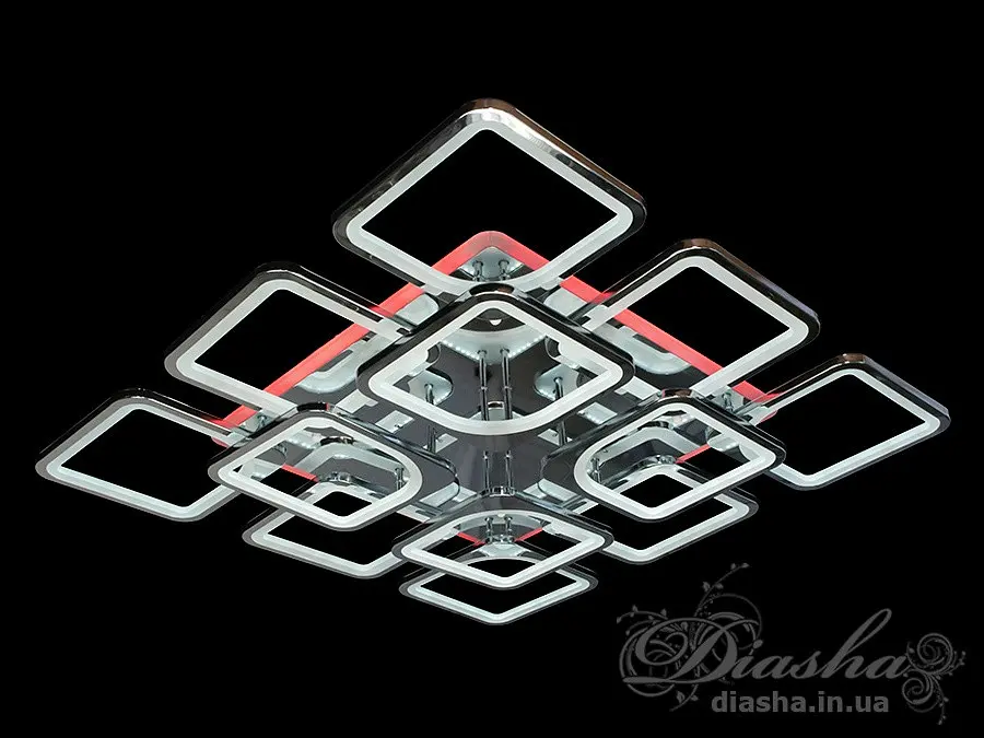 Люстри світлодіодні Diasha 8060/8+4HR LED 3color dimmer