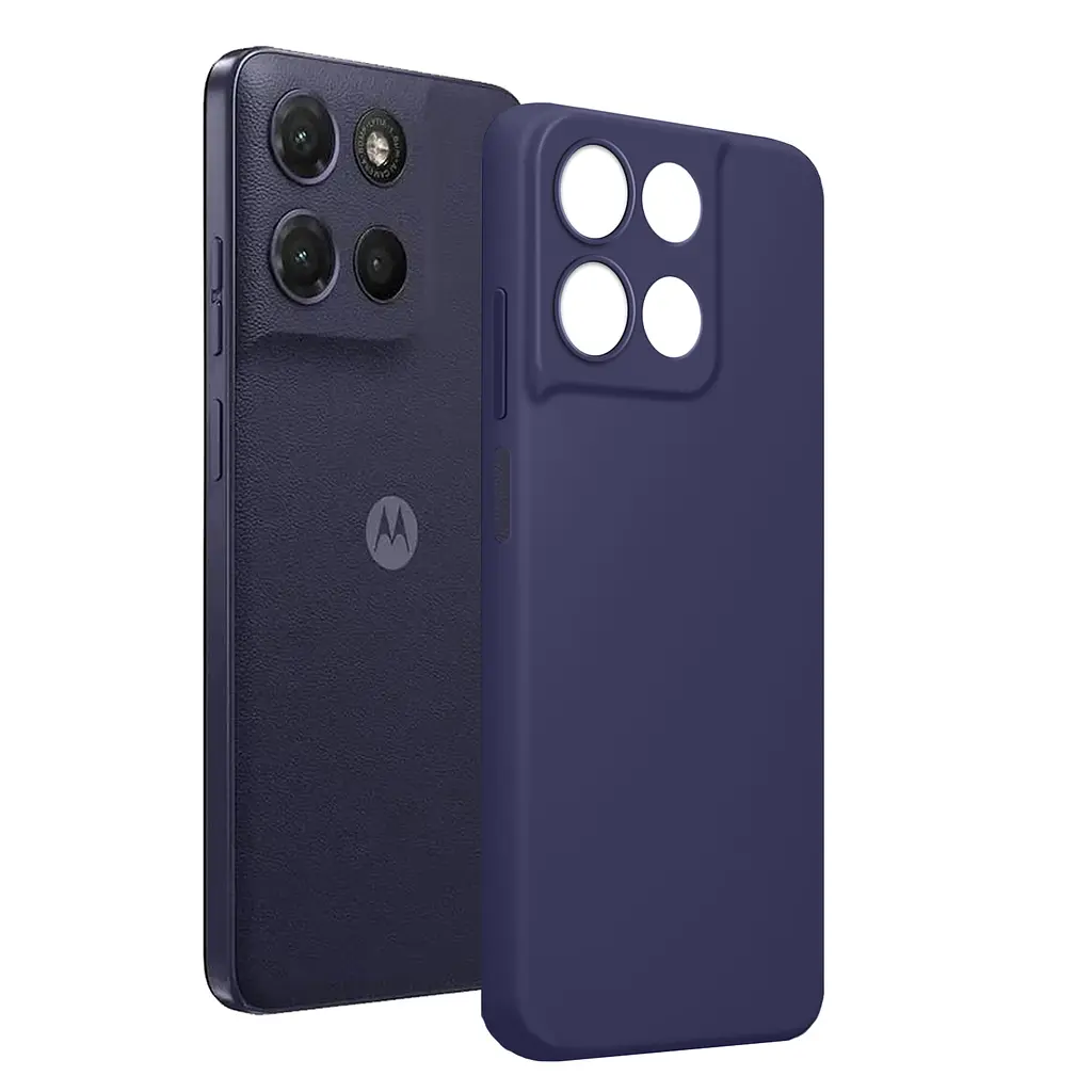 Чохол MAKE Motorola G17/G17 Power Silicone Evening Blue - фото 3