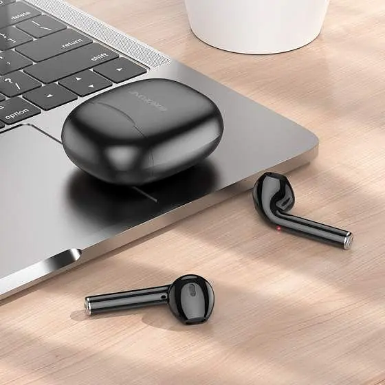 Bluetooth наушники Borofone BW17 TWS (черный) - фото 5