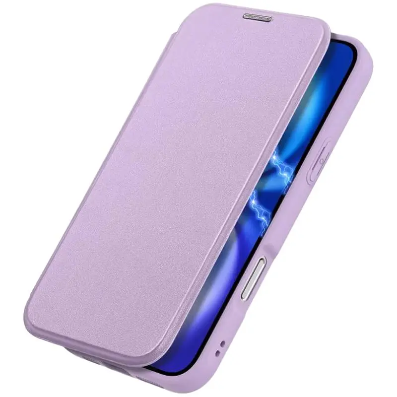 Чехол-книжка Dux Ducis Skin X Pro with MagSafe для iPhone 17 6.3" Purple Pink - фото 2