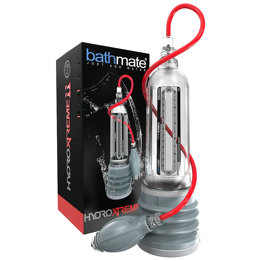 Гідропомпа Bathmate HydroXtreme 11 (X50) для члена 25х6.5 см прозора - фото 6