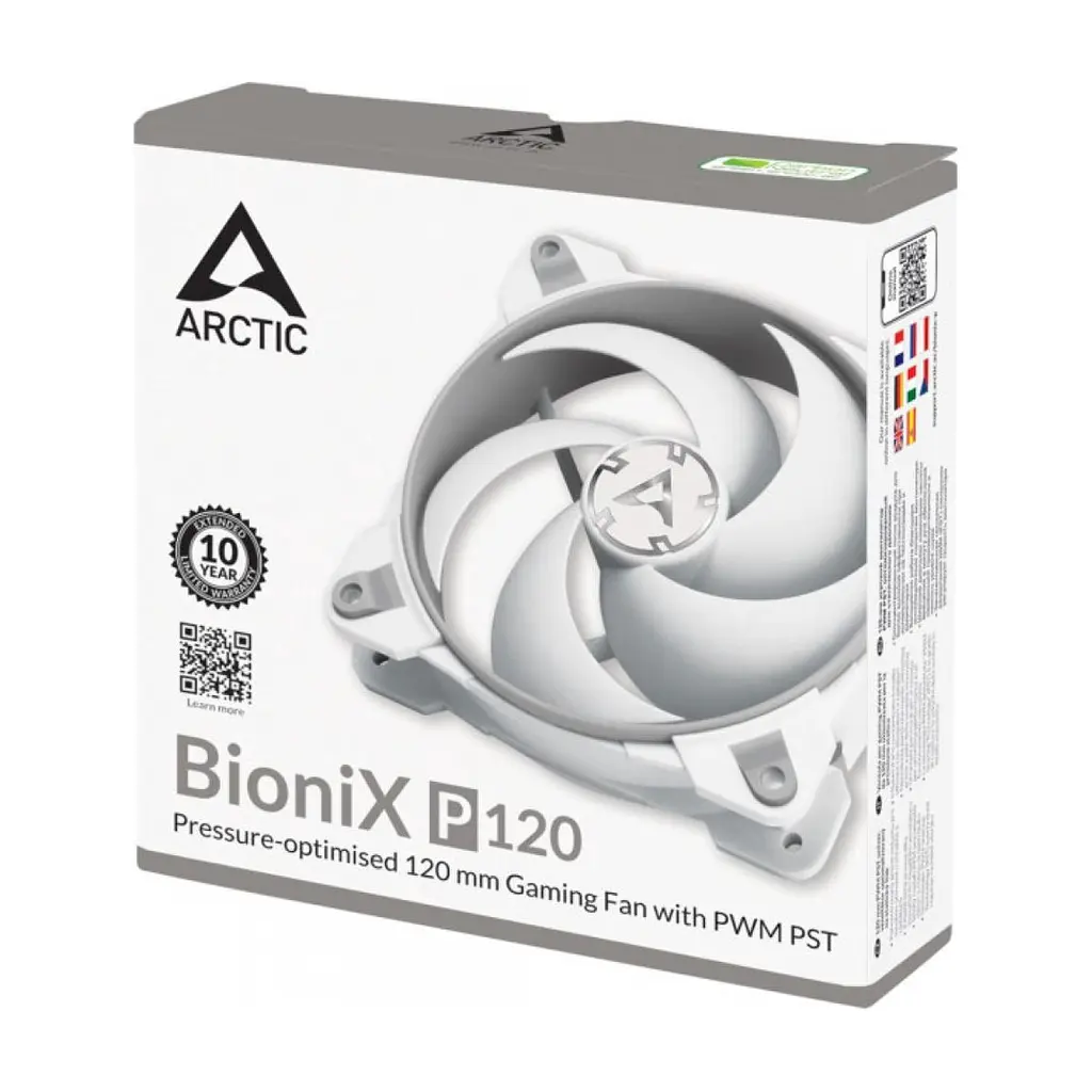 Кулер до корпусу Arctic BioniX P120 - Grey/White (ACFAN00167A) - фото 6