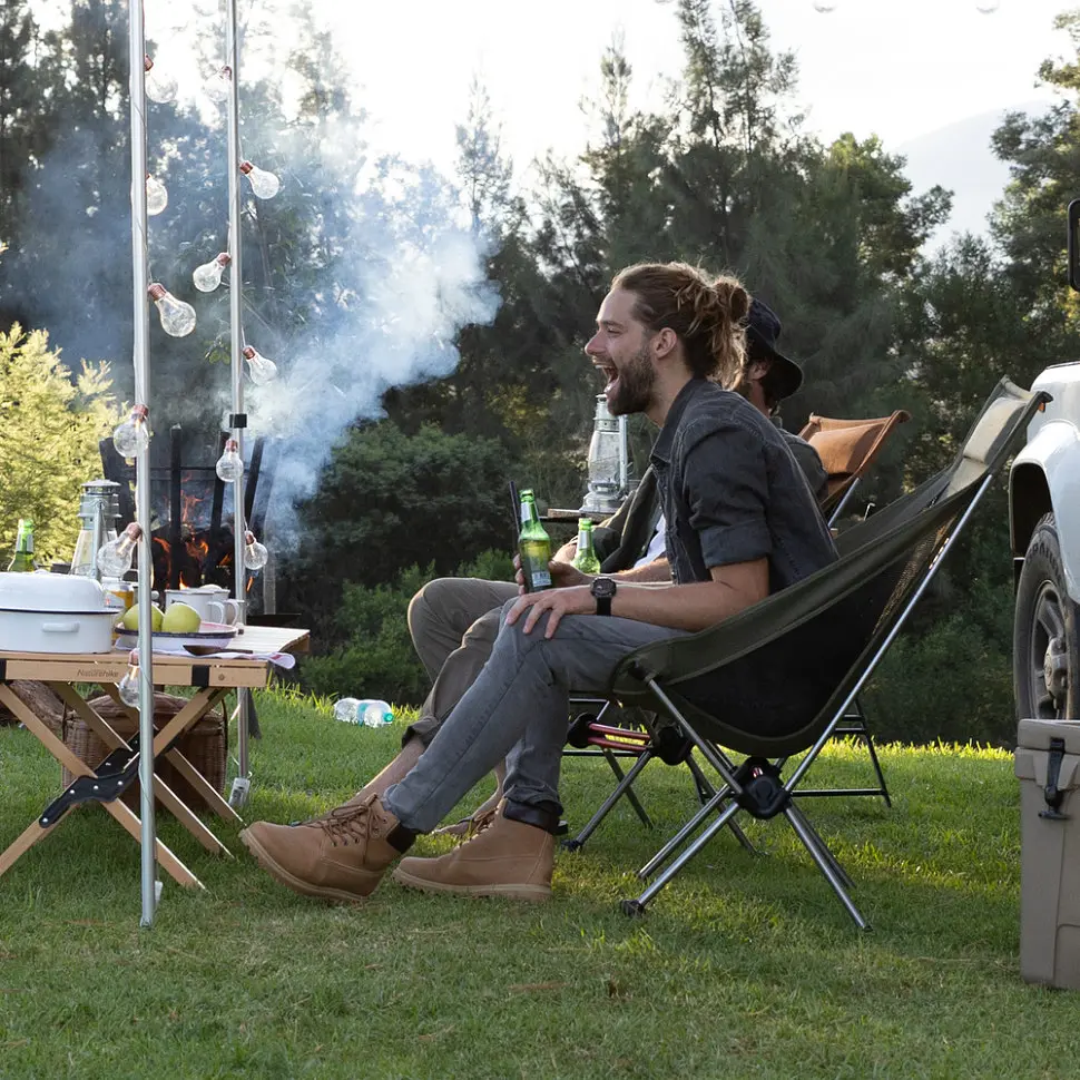 Стілець складаний ультралегкий Naturehike CNK2350JJ018 Stellaluna L02 оливковий - фото 4